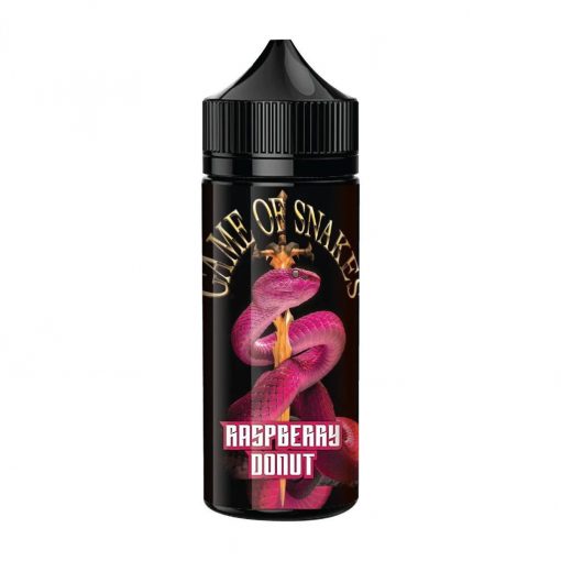 Raspberry Donut Shortfill E Liquid by Game Of Snakes 100ml - Vape Store UK | Online Vape Shop | Disposable Vape Store | Ecig UK