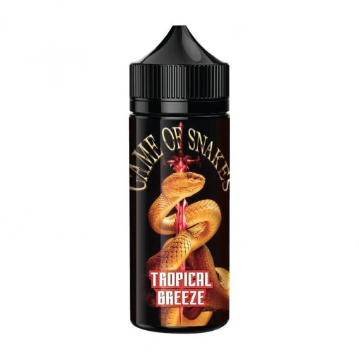 Tropical Breeze Shortfill E Liquid by Game Of Snakes 100ml - Vape Store UK | Online Vape Shop | Disposable Vape Store | Ecig UK