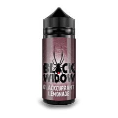 BLACKCURRANT LEMONADE 100ML E LIQUID BLACK WIDOW