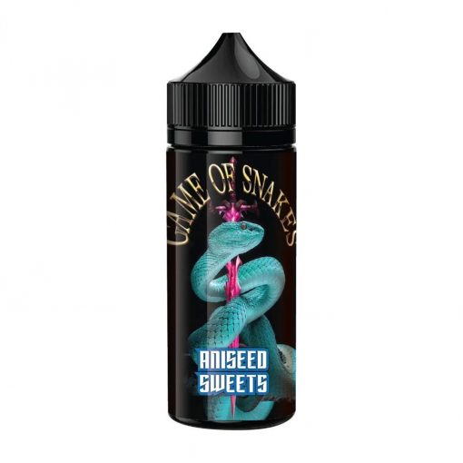 Aniseed Sweets Shortfill E Liquid by Game Of Snakes 100ml - Vape Store UK | Online Vape Shop | Disposable Vape Store | Ecig UK