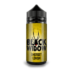 SHERBET LEMON 100ML E LIQUID BLACK WIDOW
