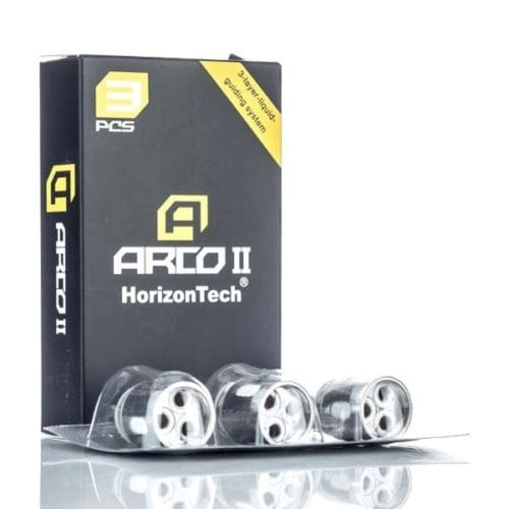 AUTHENTIC Horizon Arco 2 tank Replacement T6 Coil Head 3 Pack - Vapkituk