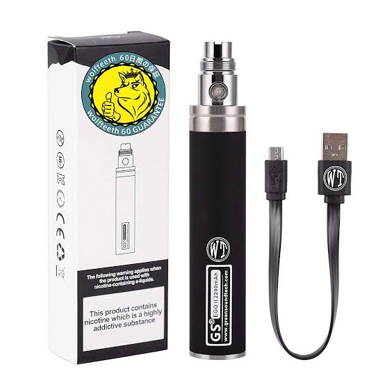 Authentic GS EGO 2 E Cig 2200mah Shisha Cigarette Battery