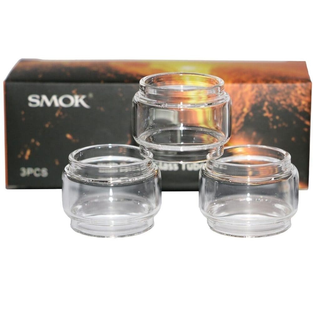 SMOK TFV8 Big Baby Tank X-Baby Tank Bulb Pyrex Replacement Glass 3/Pcs - Vapkituk