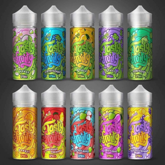 TASTY FRUITY 120 Malaysian Premium E Juice Liquid Shisha Cheapest E Liquid - Vapkituk
