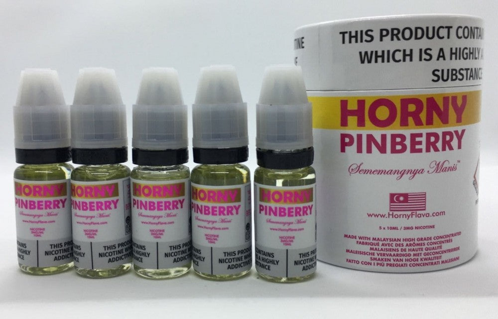 NEW Horny Flava E Liquid E Juice Vape Juice 10MLX 5 TUB TPD 6 Flavours 3MG - Vapkituk