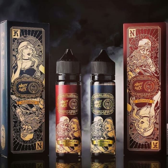 NASTY JUICE X KILO DILLINGER GAMBINO Premium e liquid 60ml 70/30 - Vapkituk
