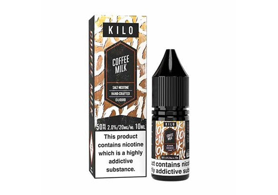 COFFEE MILK 10ML NIC SALT KILO - Vape Store UK | Online Vape Shop | Disposable Vape Store | Ecig UK