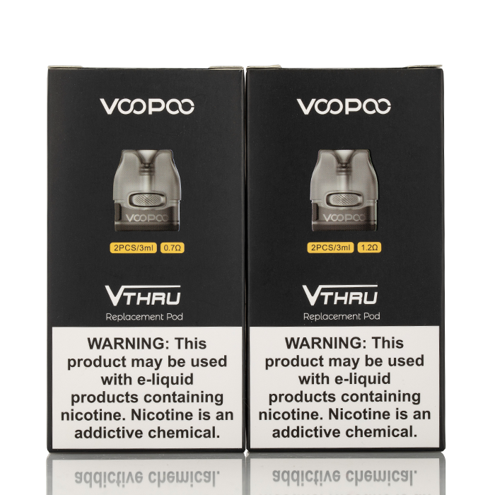 VOOPOO V.THRU PRO REPLACEMENT PODS (2 PACK) - Vape Store UK | Online Vape Shop | Disposable Vape Store | Ecig UK