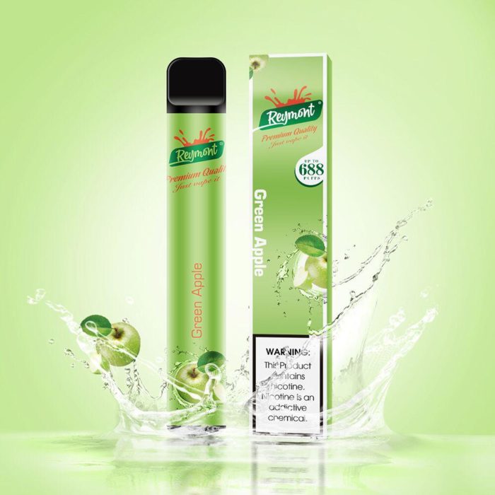 REYMONT Green Apple Disposable Pod - Vape Store UK | Online Vape Shop | Disposable Vape Store | Ecig UK