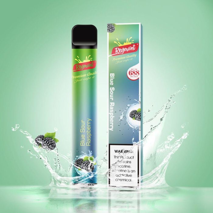 REYMONT Blue Sour Raspberry Disposable Pod - Vape Store UK | Online Vape Shop | Disposable Vape Store | Ecig UK
