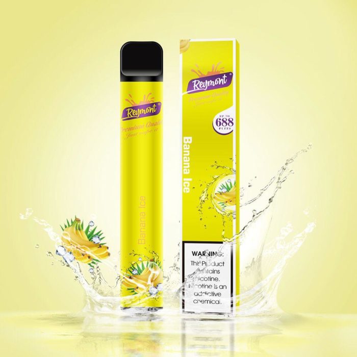 REYMONT BANANA ICE DISPOSABLE POD - Vape Store UK | Online Vape Shop | Disposable Vape Store | Ecig UK