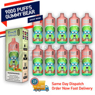 RandM Tornado Gummy Bear 9000 Puffs Bar