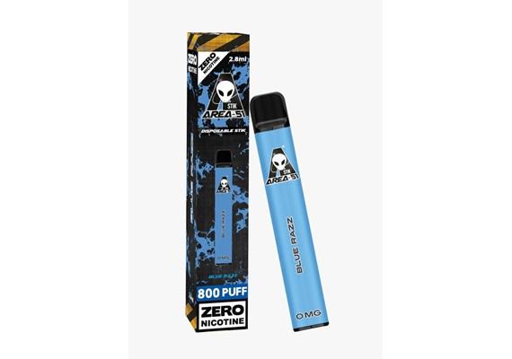 AREA 51 BLUE RAZZ DISPOSABLE POD DEVICE 800 PUFFS 0MG - Vape Store UK | Online Vape Shop | Disposable Vape Store | Ecig UK