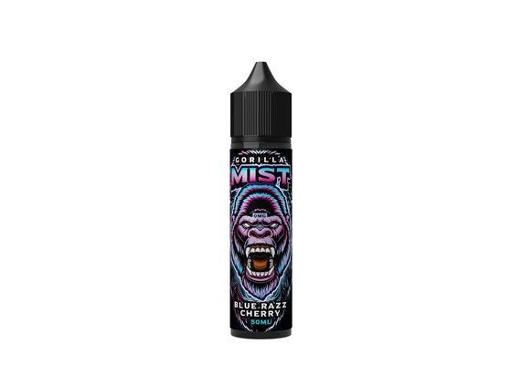 BLUE RAZZ CHERRY 50ML E LIQUID GORILLA MIST 50ML - Vape Store UK | Online Vape Shop | Disposable Vape Store | Ecig UK