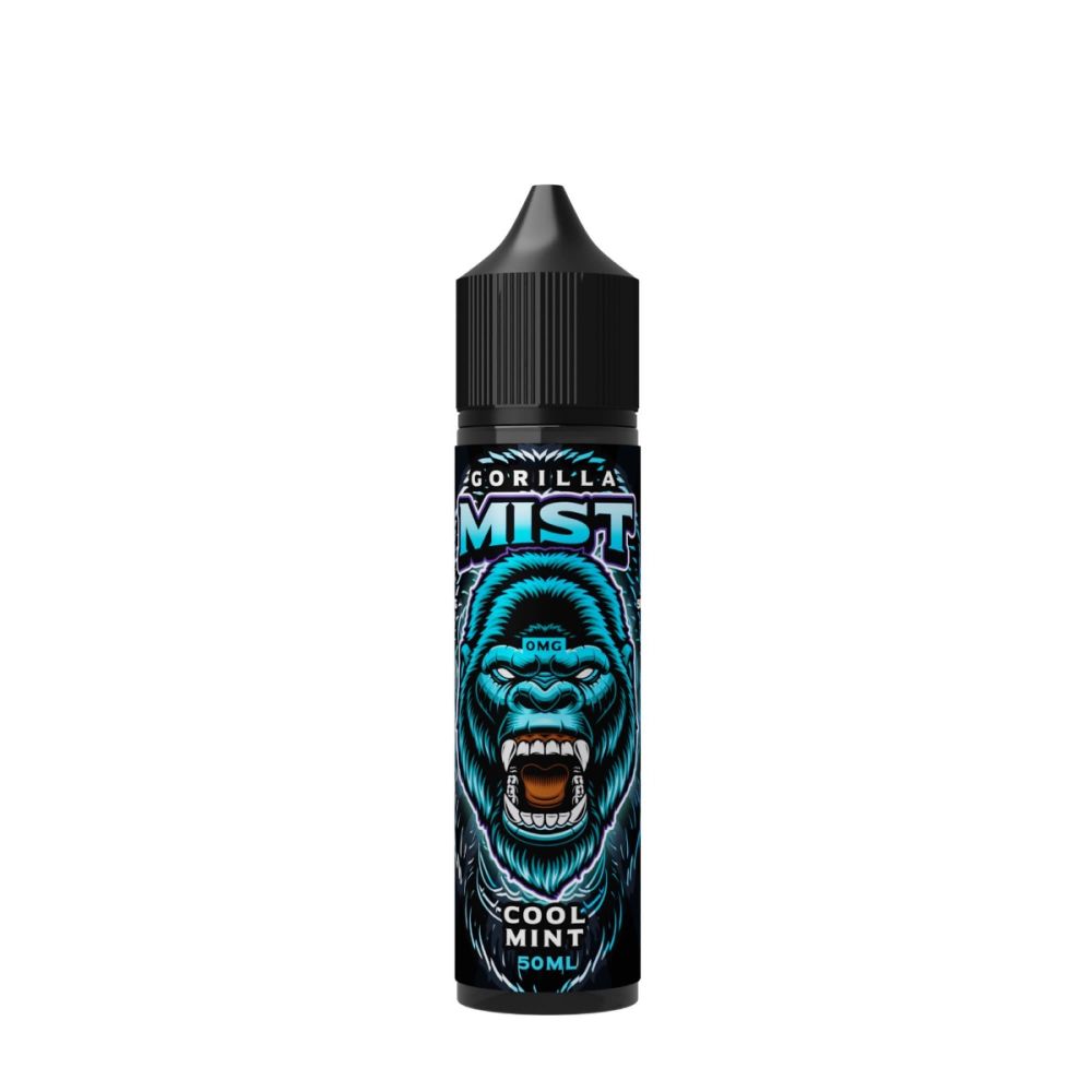 COOL MINT 50ML E LIQUID GORILLA MIST - Vape Store UK | Online Vape Shop | Disposable Vape Store | Ecig UK