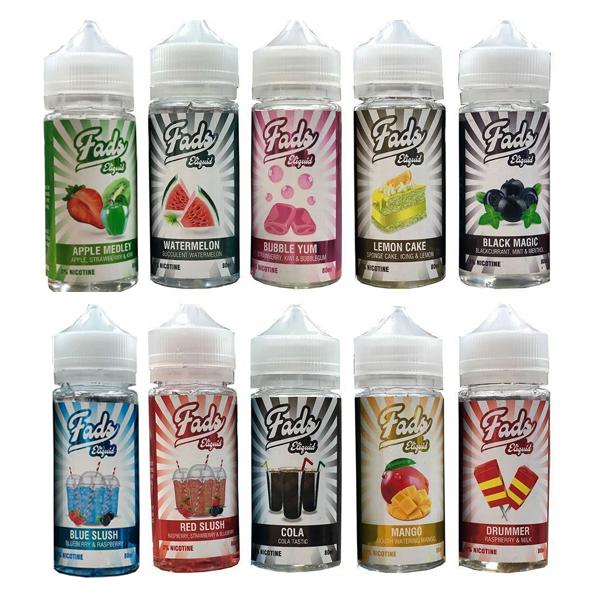 E Liquid Fads Custard Flavours Slush Medley Sour - Vape Store UK | Online Vape Shop | Disposable Vape Store | Ecig UK