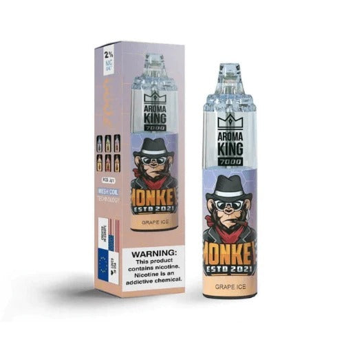 AROMA KING 7000 DISPOSABLE GRAPE ICE