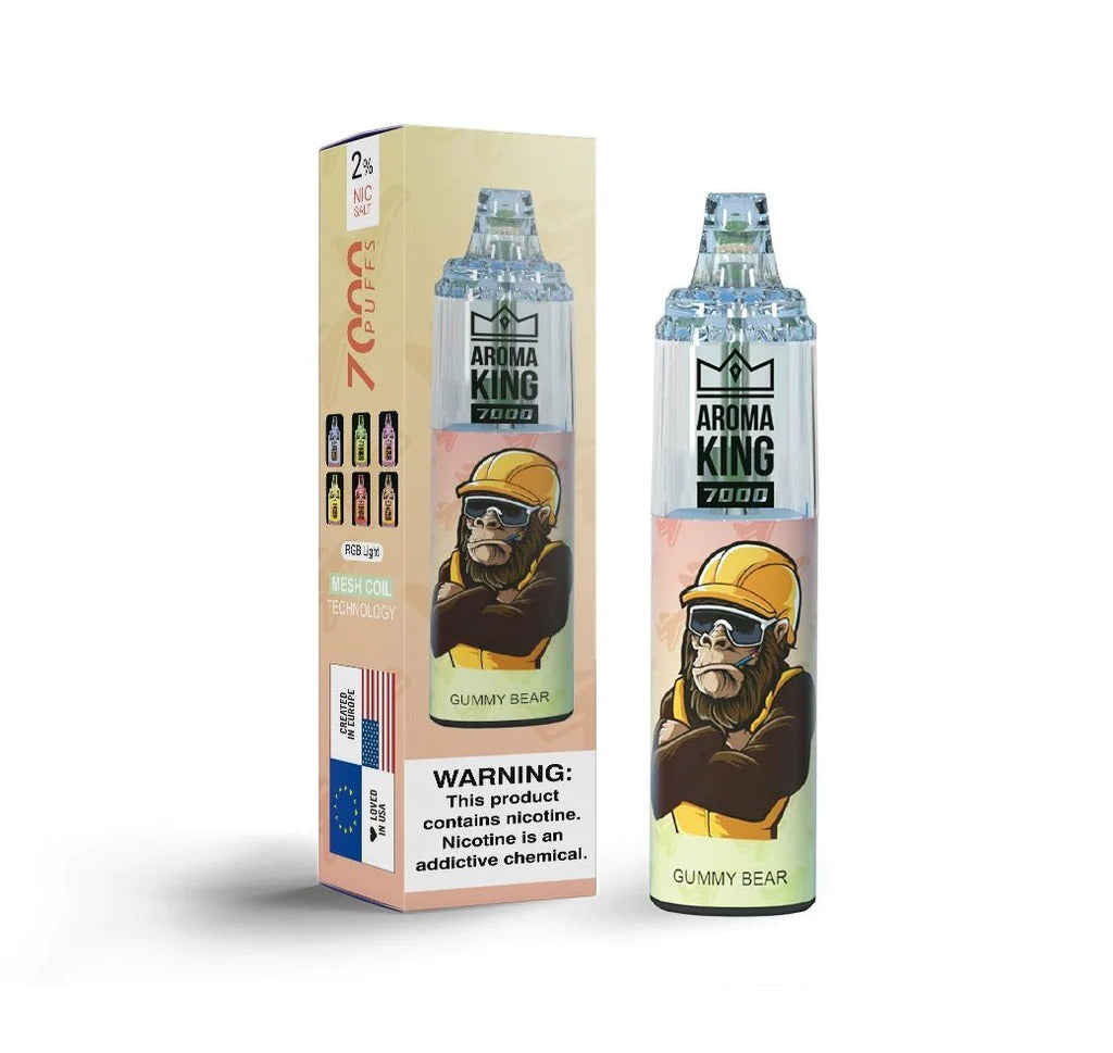 AROMA KING 7000 DISPOSABLE GUMMY BEAR