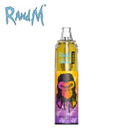 Apple Peach Pear R&M Vape kit on a white backgound.