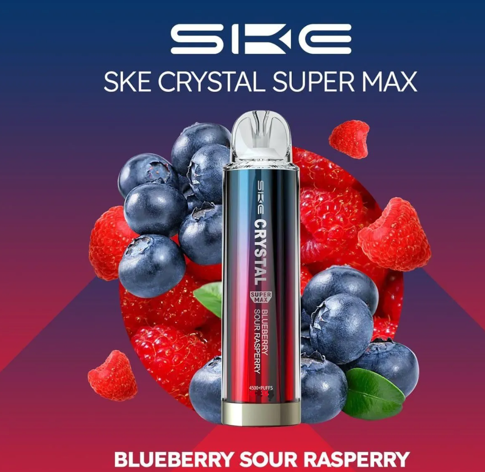 ske crystal vape 4500 Ske Crystal Super Max 4500 Doos van 10 | Alle Smaken | Slechts 74,99