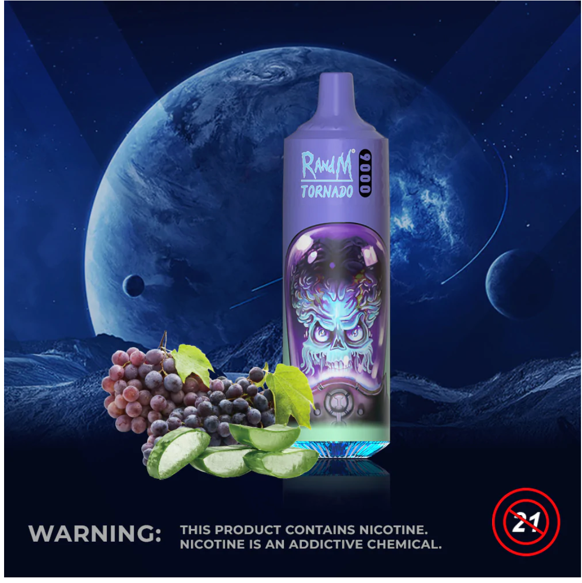 RandM Tornado 9000 Puffs Vape: Buy at Just 8.48 RandM Tornado 9000 Puffs Vape: Buy at Just 8.48