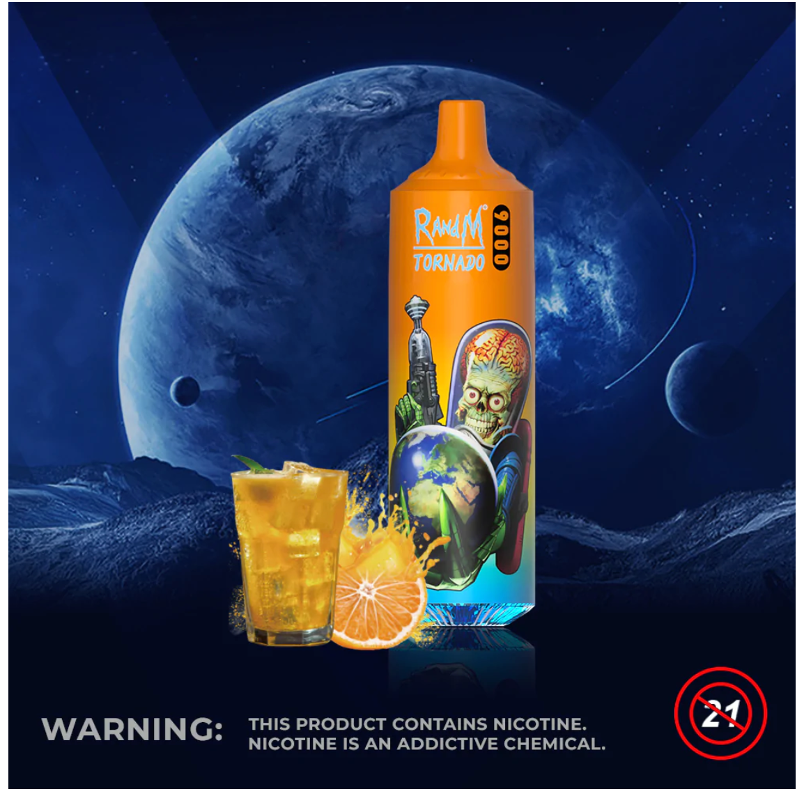 RandM Tornado 9000 Puffs Vape: Buy at Just 8.48 RandM Tornado 9000 Puffs Vape: Buy at Just 8.48