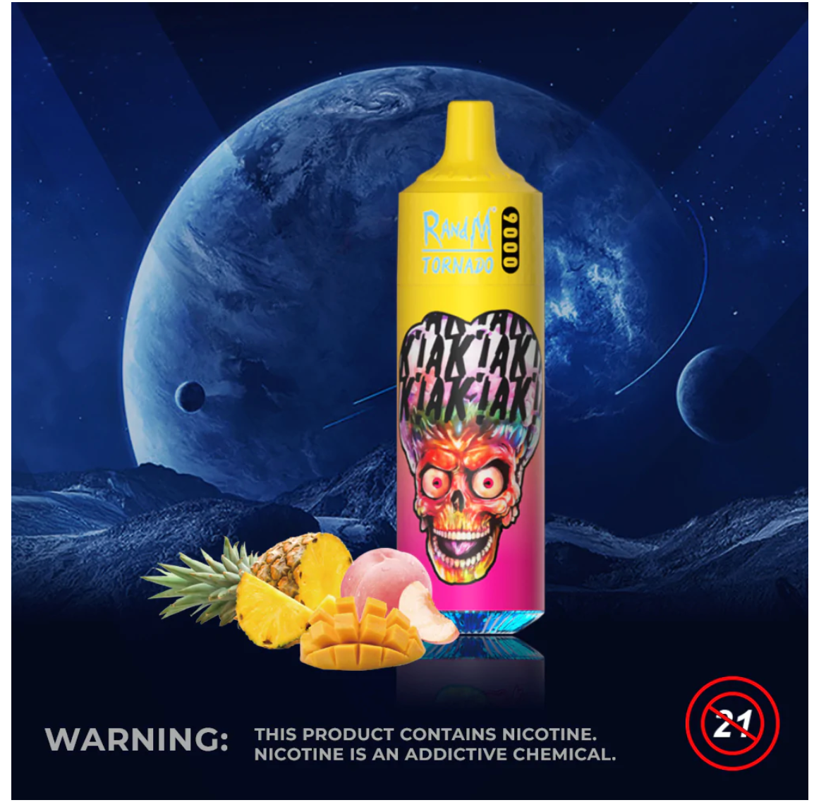 RandM Tornado 9000 Puffs Vape: Buy at Just 8.48