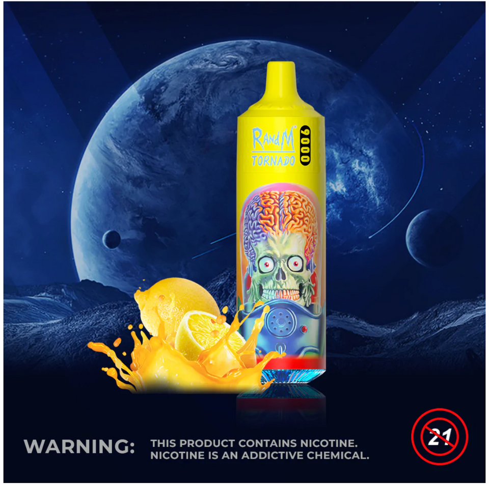 RandM Tornado 9000 Puffs Vape: Buy at Just £8.48