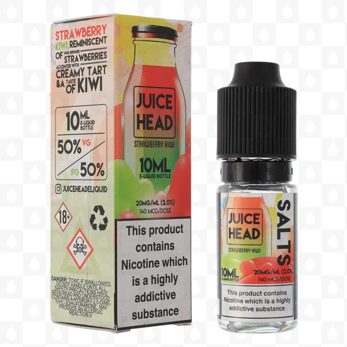 Juice Head Nic Salts E Liquid 10MG 20MG 10ML - Vape Store UK | Online Vape Shop | Disposable Vape Store | Ecig UK