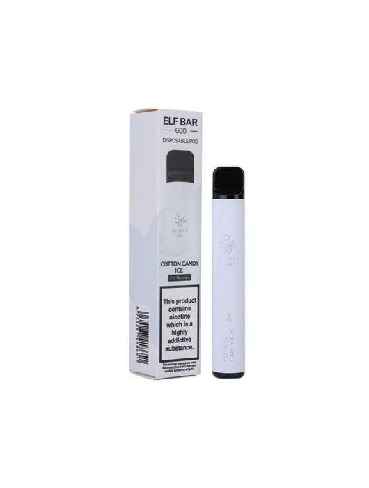 cotton candy ice elf bar 600 puffs 