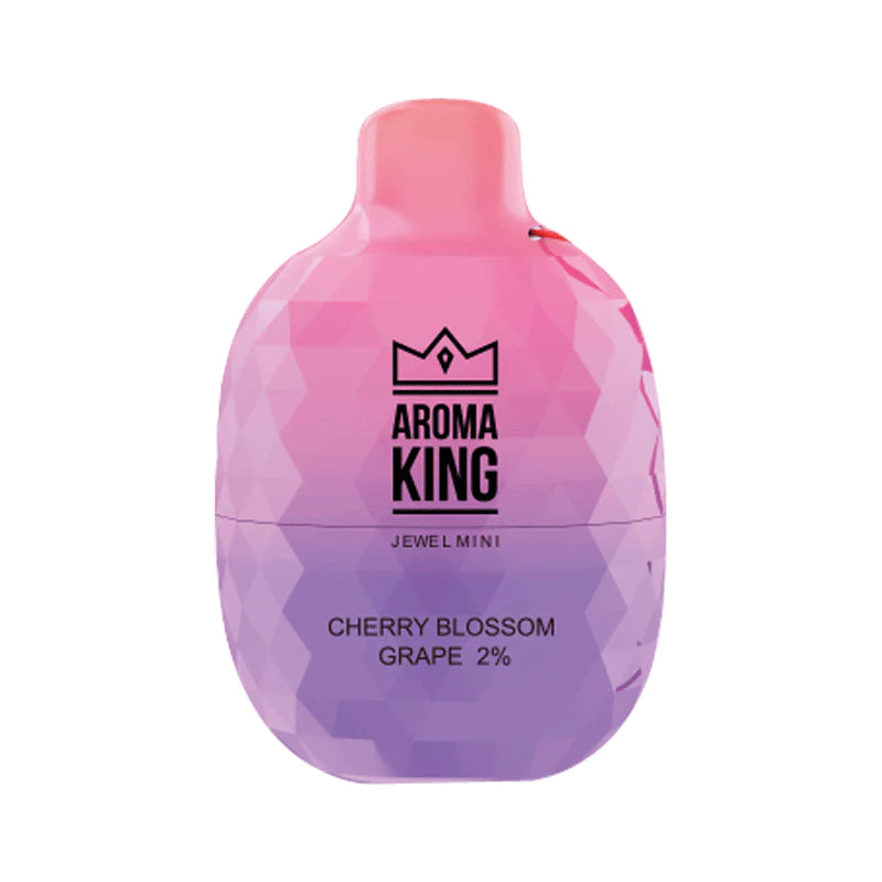Aroma King Jewel Mini 600 Disposable 20mg cherry blossom grape