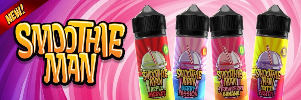 Smoothie Man 100ML Short Fill Vape E Liquid 70/30 VG/PG £8.99 - Vape Store UK | Online Vape Shop | Disposable Vape Store | Ecig UK