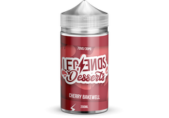 CHERRY BAKEWELL (DESSERTS) 200ML E LIQUID BY LEGENDS PGVG 30/70