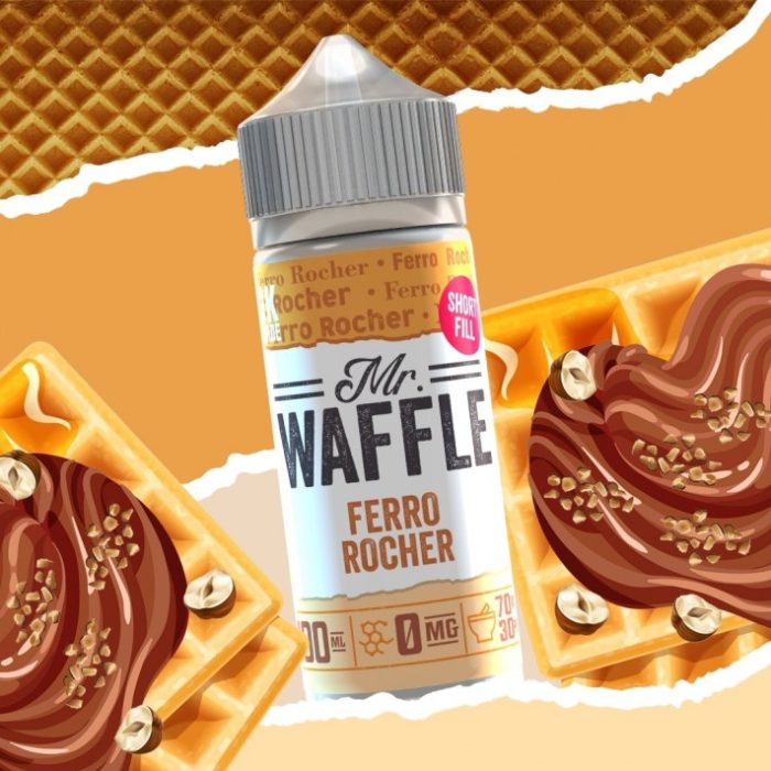 Mr Waffle 100ml E-Liquid Shortfill Bottle 70/30 VG/PG £8.90 - Vape Store UK | Online Vape Shop | Disposable Vape Store | Ecig UK