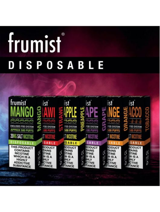 Frumist Disposable Pod System - Vape Store UK | Online Vape Shop | Disposable Vape Store | Ecig UK