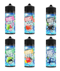 E LIQUID 100ML FLAVOUR BURST EJUICE WAREHOUSE PREMIUM VAPE 70/30 SHORT FILL 0MG