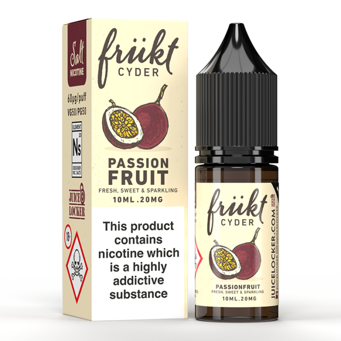 Frukt Cyder - Nicotine Nic Salt E Liquid Vape Juice 10ML 10 BOTTLES - Vape Store UK | Online Vape Shop | Disposable Vape Store | Ecig UK