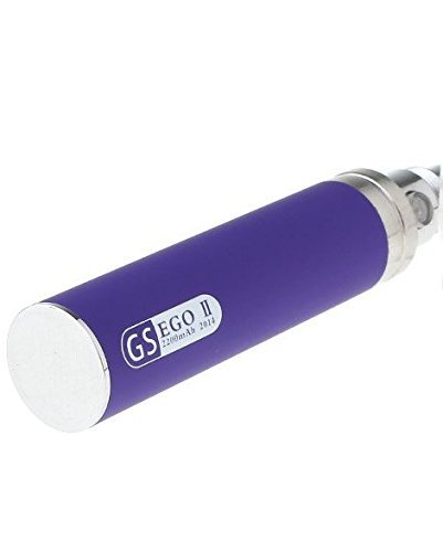 GS Green Sound GS EGO III 3200mAh rechargeable vape battery purple color.
