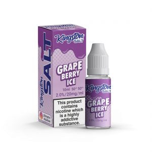 Kingston E Liquid Salts Kingston Salts E Liquid Nic Salts 10ml 50/50 Juice 20MG Pack of 10 - Vape Store UK | Online Vape Shop | Disposable Vape Store | Ecig UK