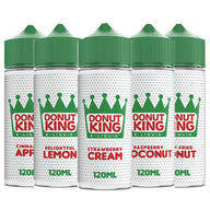 Donut King Vape Juice E Liquid 70/30 VG/PG Max Donut Flavouring 120 Ml 0 Mg 3 Mg 6 Mg - Vapkituk