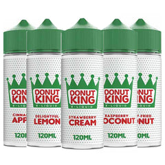 Donut King Vape Juice E Liquid 70/30 VG/PG Max Donut Flavouring 120 Ml 0 Mg 3 Mg 6 Mg