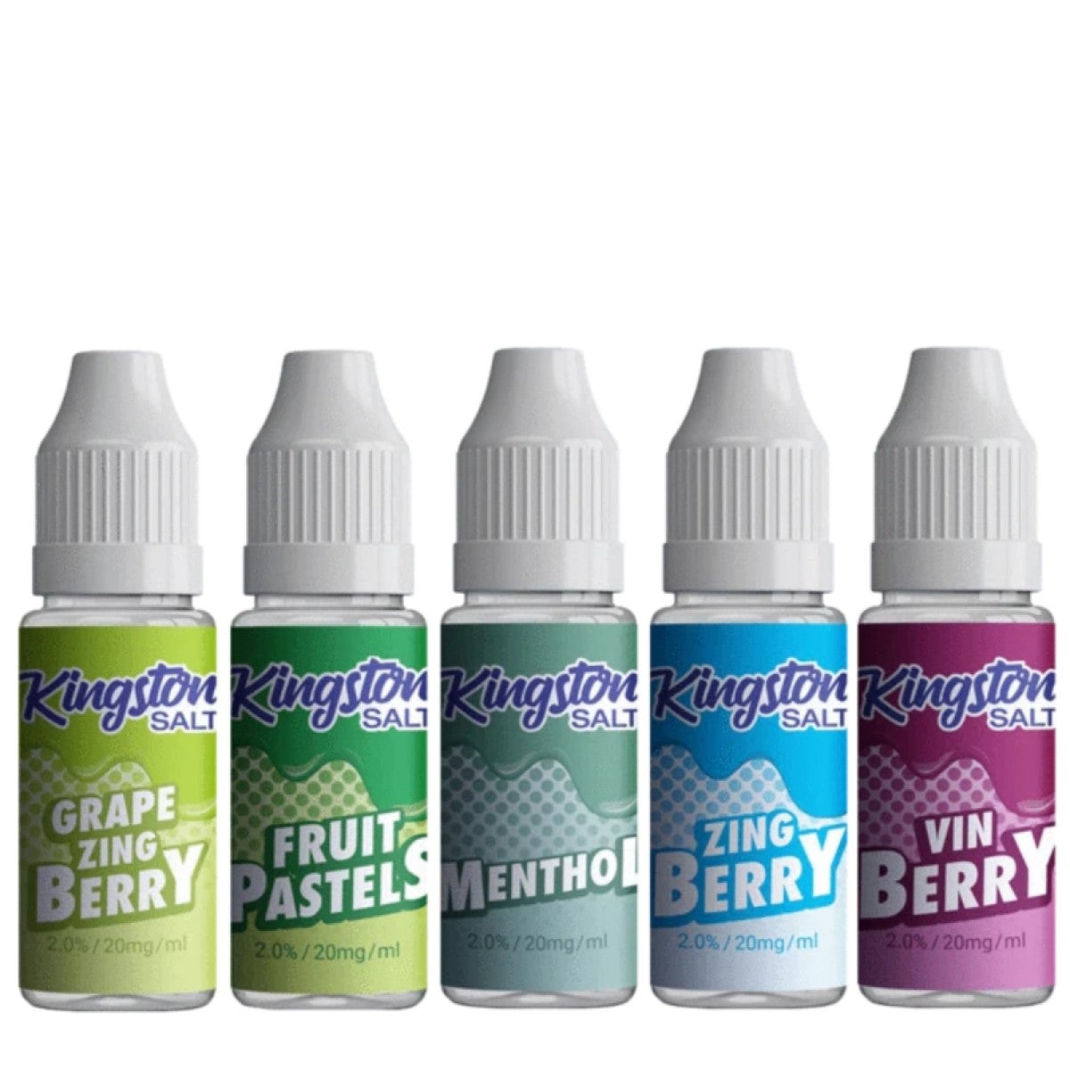 Kingston E Liquid Salts Kingston Salts E Liquid Nic Salts 10ml 50/50 Juice 20MG Pack of 10 - Vape Store UK | Online Vape Shop | Disposable Vape Store | Ecig UK