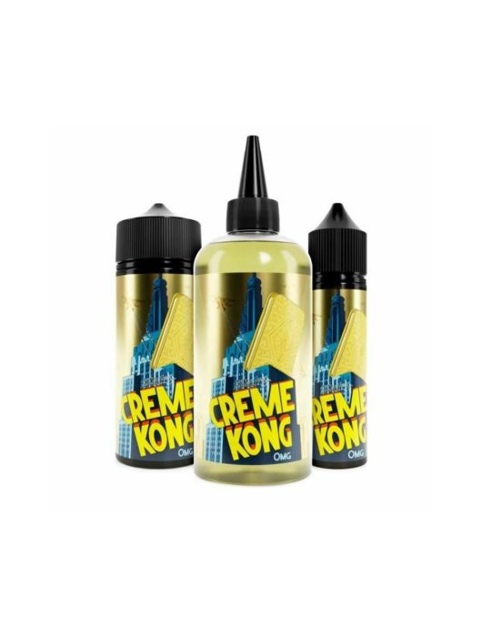 JOES JUICE - 200ML CREME KONG 0MG SHORTFILL E LIQUID - Vape Store UK | Online Vape Shop | Disposable Vape Store | Ecig UK