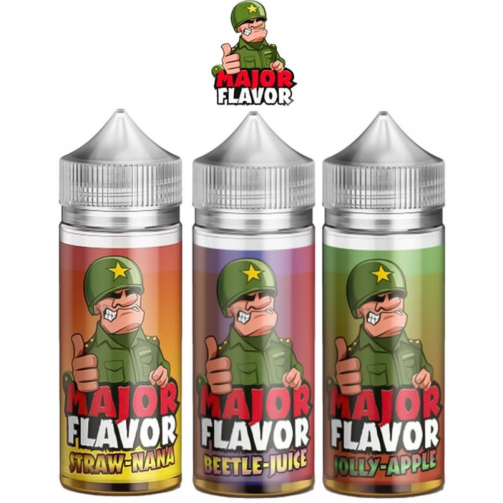 MAJOR FLAVOR E LIQUID | 100ML SHORT FILL £8.90 - Vape Store UK | Online Vape Shop | Disposable Vape Store | Ecig UK