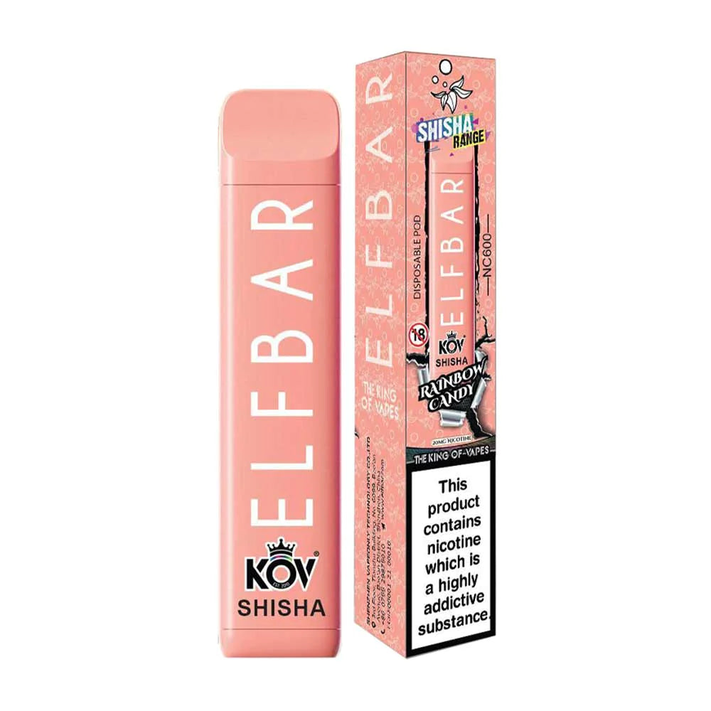 Elf Bar Kov Shisha Prefilled Rainbow Candy