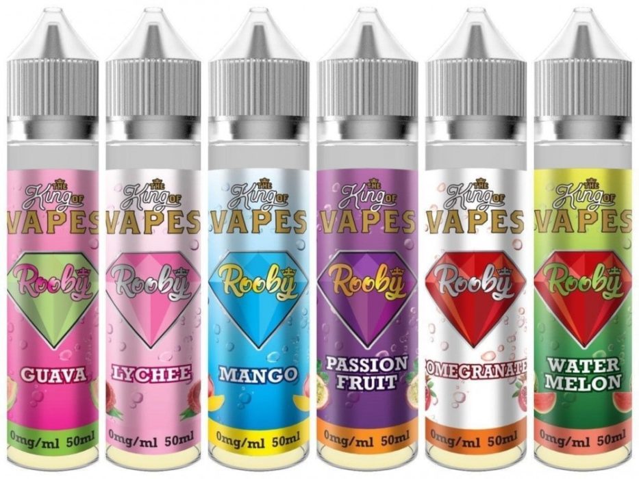The King Of Vapes Range Rooby Drink E liquid Premium Vape Juice Eliquid 50ML - Vapkituk