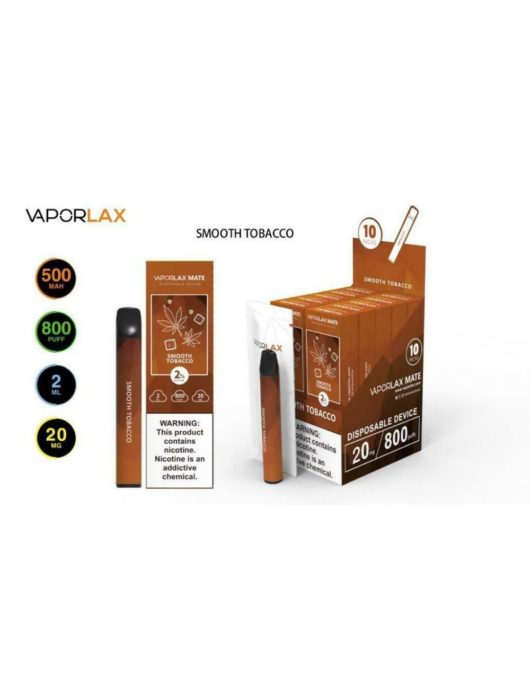 VAPORLAX MATE Disposable Vape