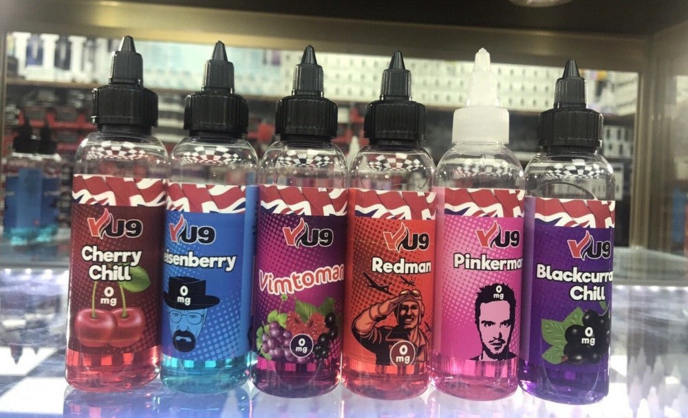 VU9 PRESENTS THE SENSATIONAL SIX PREMIUM QUALITY 0MG SHORTFILL E JUICE +FREESHOT - Vapkituk