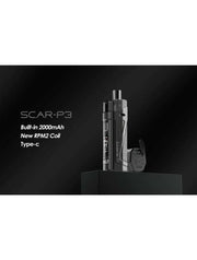 Brand New Smok Scar P3 Pod System Vape Kit 100% Authentic Starter ecig Kit Mod - Vape Store UK | Online Vape Shop | Disposable Vape Store | Ecig UK